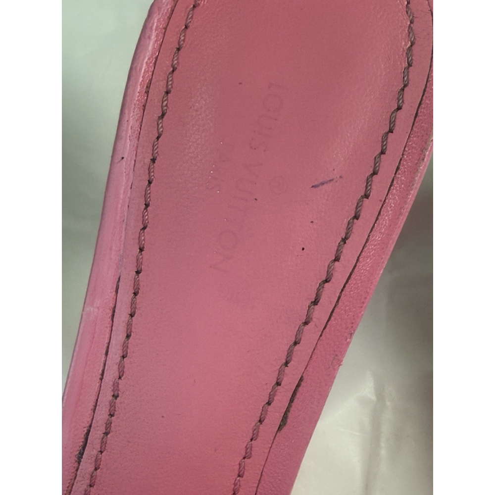 Louis Vuitton Revival Mule Heels Lambskin Size 38 - Picture 15 of 16